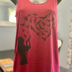 Women's Printed Tank top tees T-shirts